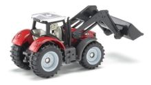 SIKU 1:87 Tractor MASSEY FERGUSON CON PALA FRONTAL - Ítem1