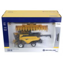 ERTL 1:32 Cosechadora NEW HOLLAND CR9.90 CON DOBLE RUEDA DELANTERA , PEINE DE MAIZ Y DE CEREAL PRESTIGE COLLECTION - Ítem4