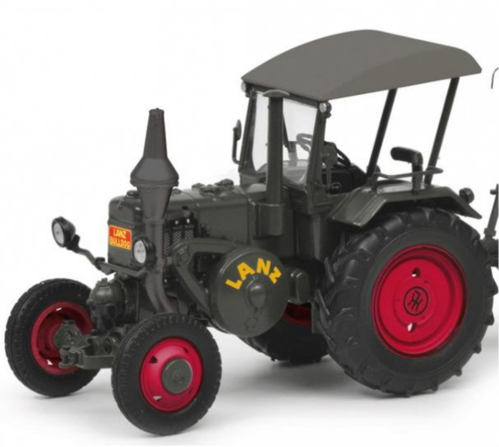 SCHUCO 1:32 Tractor LANZ BULLDOG GRIS