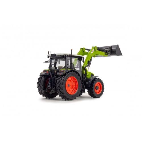 ROS 1:32 Tractor CLAAS AXOS 3.95 CON PALA FRONTAL FL 100 - Ítem1