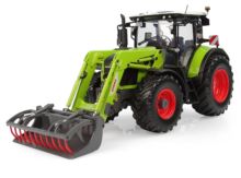 UNIVERSAL HOBBIES 1:32 Tractor CLAAS ARION 510 CON PALA FRONTAL FL120 - Ítem1