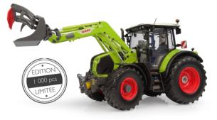 UNIVERSAL HOBBIES 1:32 Tractor CLAAS ARION 510 CON PALA FRONTAL FL120