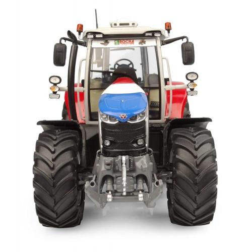 UNIVERSAL HOBBIES 1:32 Tractor MASSEY FERGUSON 7S.180 AZUL-BLANCO-ROJO EDICION LIMITADA 750 UNIDADES - Ítem3