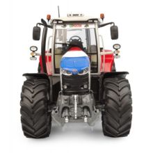 UNIVERSAL HOBBIES 1:32 Tractor MASSEY FERGUSON 7S.180 AZUL-BLANCO-ROJO EDICION LIMITADA 750 UNIDADES - Ítem3