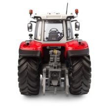 UNIVERSAL HOBBIES 1:32 Tractor MASSEY FERGUSON 7S.180 AZUL-BLANCO-ROJO EDICION LIMITADA 750 UNIDADES - Ítem4
