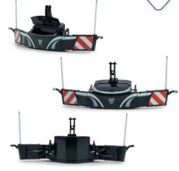 UNIVERSAL HOBBIES 1:32 TRACTORBUMPER SAFETYWEIGHT VALTRA