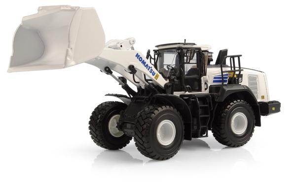 UNIVERSAL HOBBIES 1:50 Pala Cargadora KOMATSU WA475-10 EDICION BLANCA - Ítem1