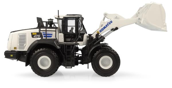 UNIVERSAL HOBBIES 1:50 Pala Cargadora KOMATSU WA475-10 EDICION BLANCA - Ítem7