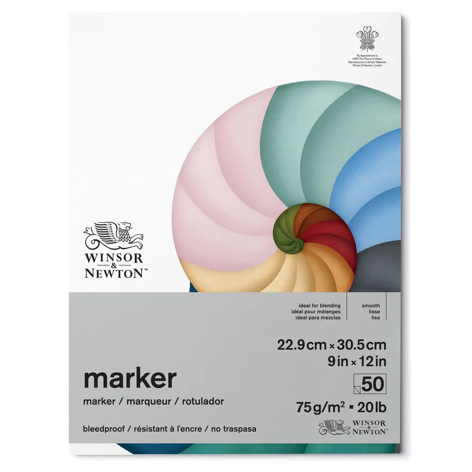 Bloc para cómic/manga Winsor & Newton de 50 hojas DIN A4