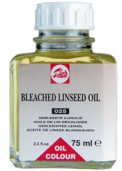 Talens: aceite de linaza blanqueado: 250 ml