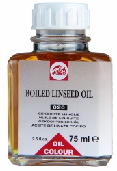 Talens: aceite de linaza cocido: 75 ml
