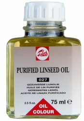 Talens: aceite de linaza purificado: 75 ml