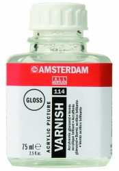 Talens: barniz acrílico brillante: 250 ml