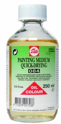 Talens: medio para pintar secado rápido: 250 ml
