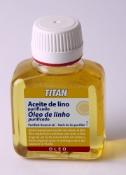 Titan: aceite de lino purificado: 1000 ml