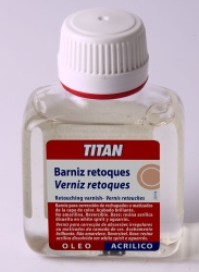 Titan: barniz retoques: 250 ml.