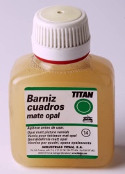 Titan: barniz mate opal: 1000 ml.