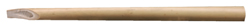 Caña de bambú para caligrafía de 20 cm de largo y 10 mm de diámetro, trazo grueso