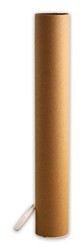 Tubo portaplanos de cartón: 70 cm, 7,65 ø (diámetro)