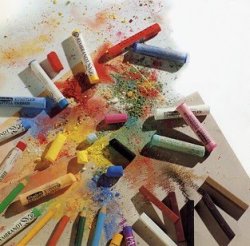 Fabricación de pinturas pastel - Los materiales del arte - Pintura y  Artistas