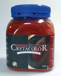 Cretacolor: sanguina en polvo