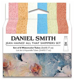 Daniel Smith: caja de acuarela Jean Haines All That Simmers (colores iridiscentes)