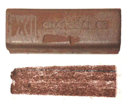 Derwent: XL charcoal blocks: sanguine