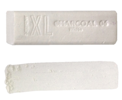 Derwent: XL charcoal blocks: white