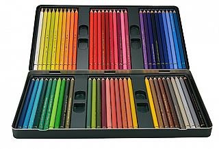 Caja-soporte 60 lápices de colores Faber-Castell