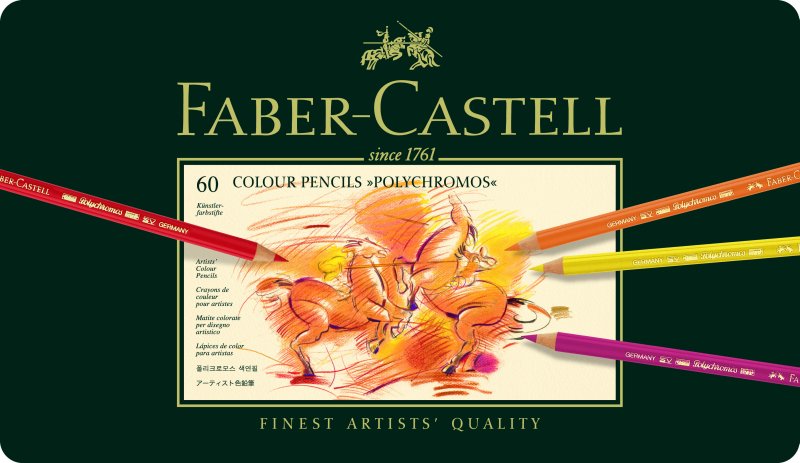 Caja lápices pastel Faber Castell 60