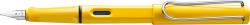 Lamy: estilográfica SAFARI de color amarillo