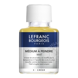 Lefranc & Bourgeois: Medium para pintar mate: 75 ml