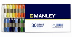 Manley: caja de cartón con surtido de 30 ceras