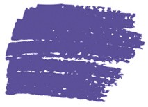 Manley: estuche 12 ceras: violeta azulado
