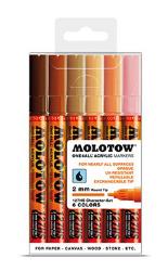 Molotow: Pack de 6 rotuladores ONE4ALL 127 HS: Character Set