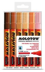 Molotow: Pack de 6 rotuladores ONE4ALL 227 HS: Character Set