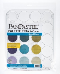 PanPastel: Paleta con tapa con espacio para 20 pastillas