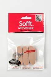 PanPastel Sofft Art: Esponjas redondas, 3 unidades