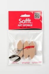 PanPastel Sofft Art: Esponjas en punta, 3 unidades