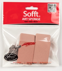 PanPastel Sofft Art: Esponjas planas en ángulo, 2 unidades