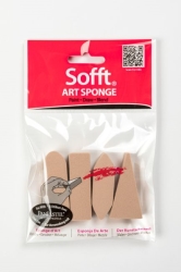 PanPastel Sofft Art: Esponjas variadas, 4 unidades
