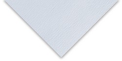 Papel de acuarela Bockingford color azul de 56 x 76 cm, 300 gr/m2, grano fino