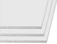 Cartón Pluma Adhesivo de 122 x 244 cm, 10 mm de grosor - Pack de 5 unidades