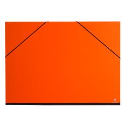 Carpeta de gomas, color naranja: 57x72 cm