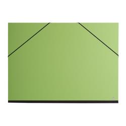 Carpeta de gomas, color verde: 57x72 cm