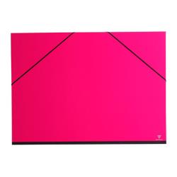 Carpeta de gomas, color rosa: 57x72 cm