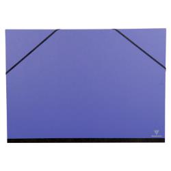 Carpeta de gomas, color azul: 37x52 cm