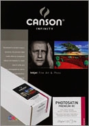 Canson Infinity Photo Satin Premium RC: Caja con 25 hojas A3+ de 270 grs
