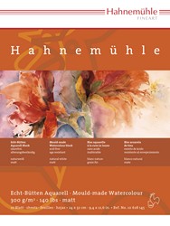 Bloc de acuarela 10 hojas de Tina Hahnemühle de 30 x 40 cm, 300 gr/m2, grano fino