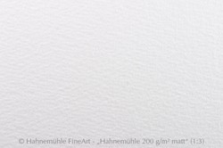 Papel de acuarela de Tina Hahnemühle de 50 x 65 cm, 200 gr/m2, grano fino